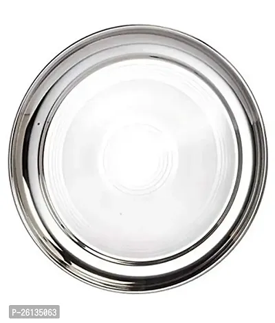 King International Stainless Steel Quarter Plate Set, Silver, 4 Piece-thumb4