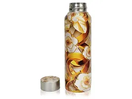 King International Stainless Steel Printed Water Bottle 500 ml - with Advanced Leak Proof- for Men  Women  Kids Diwali Gift, Diwali Gift for Women, Diwali Gifts for Family and Friends-thumb4