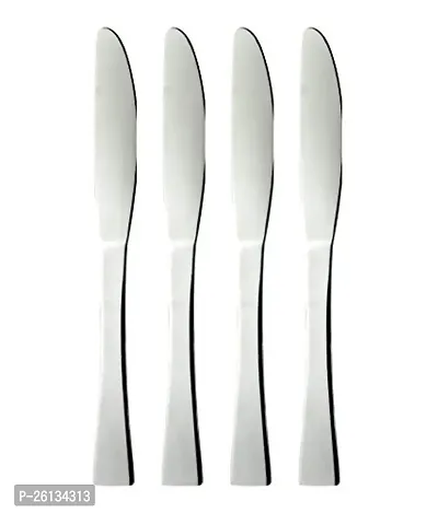 King International 18/10 Steel Food Grade Cutlery Knife, 20 cm, Silver, 6 Piece-thumb0