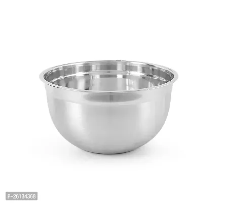 King International Stainless Steel Mixing Bowl, 30 cm, Silver