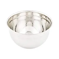 King International Stainless Steel German Bowls, 24 cm, Silver, 2 Piece-thumb2