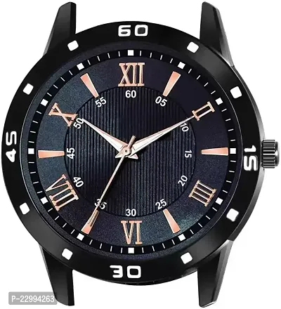 Stylish Black Silicone Analog Watch For Men-thumb4