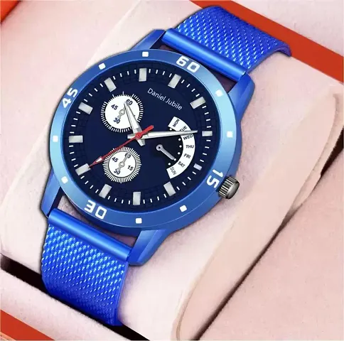 Classy PU Analog Watches for Men