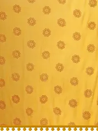 Vrutalay NX Women's Digital Printed Chanderi silk Bridal Ethnic Chunni Dupatta (V_V_3787946_LEMON YELLOW)-thumb3