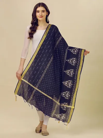 Stylish Cotton Silk Dupattas For Women
