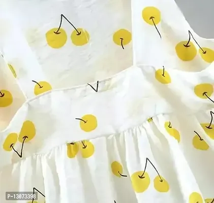 Trendy Kids Yellow Frock  Dress-thumb3