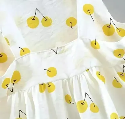 Trendy Kids Yellow Frock  Dress