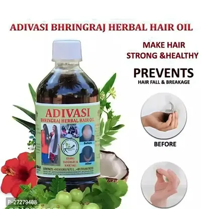 Adivasi Herbal Premium Hair Oil for Women and Men for Hair Long - Dandruff Control - Hair Loss Control - Long Hair - Hair Regrowth Hair Oil (100 ml) Pack 1