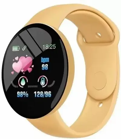Stylish Bluetooth Smart Fitness Band Smart Watch Heart Rate Activity Tracker Smartwatch Yellow