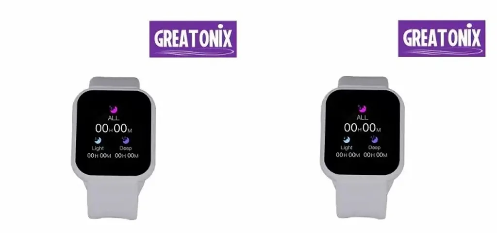 Stylish Bluetooth Smart Fitness Band Smart Watch Heart Rate Activity Tracker Smartwatch Grey