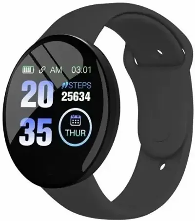 Stylish Bluetooth Smart Fitness Band Smart Watch Heart Rate Activity Tracker Smartwatch Black
