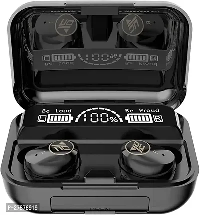 Touch Wireless Headset LED Digital Display Earbuds Sports Headphone(pack of 1)-thumb2