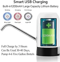 Water Bottle Pump,USB Charging Automatic Drinking Water Pump Portable(PACK OF 1)-thumb1