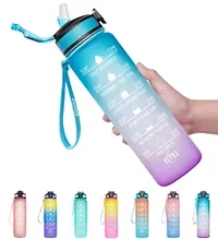 Motivational Water Bottle Set of 3 with Time Marker, Leakproof(PACK OF 1)-thumb3