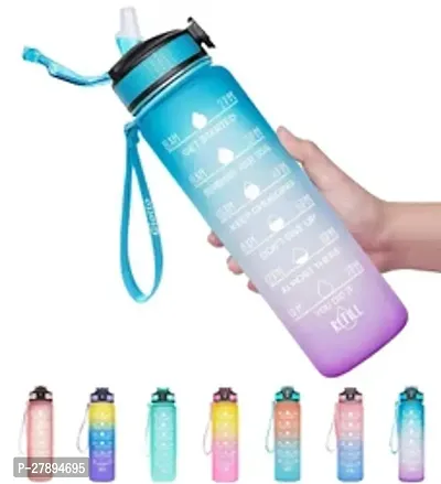 Motivational Water Bottle Set of 3 with Time Marker, Leakproof(PACK OF 1)-thumb4