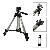 Tripod 3110 Tripod Metal Stand with Clip for Mobile Camera#(PACK OF 1)-thumb2