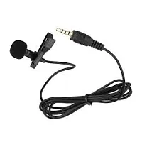 Mini Clip on Mic Omnidirectional Lavalier Label Microphone Audio Cable Microphone#(PACK OF 1)-thumb1
