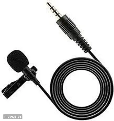 Mini Clip on Mic Omnidirectional Lavalier Label Microphone Audio Cable Microphone#(PACK OF 1)-thumb4