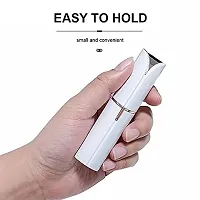 Flowless Painless Eyebrows Hair Remover Epilator Trimmer(pack of 1)-thumb2