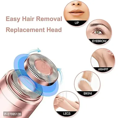 Flowless Painless Eyebrows Hair Remover Epilator Trimmer(pack of 1)-thumb4