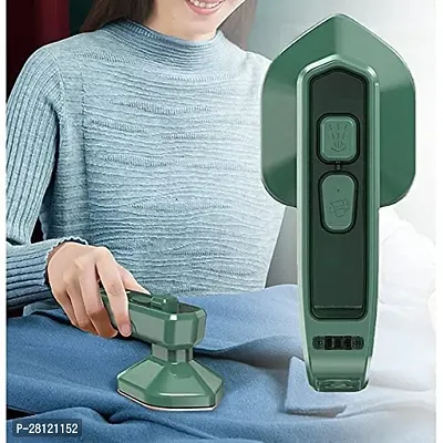 Green Electric Steam mini iron  for Home Office#(pack of 1)-thumb0