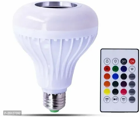 LED With Bluetooth Speaker Music Light Bulb With Remote Control(pack of 1)-thumb0