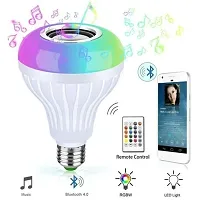 LED Music Speaker Light Bulb with Wireless Speaker for Home Multicolour(pack of 1)-thumb3