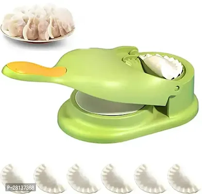 Plastic Manual 2 in 1 Dumpling Maker Ghughra Momos Maker Machine(PACK OF 1)