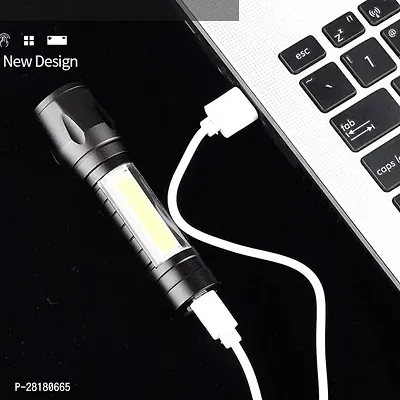 USB Mini Torch Powered Tactical Travel Flashlights 1 Pack-thumb3