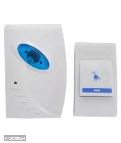 Modern Battery Operated Doorbell with Remote Control-thumb0