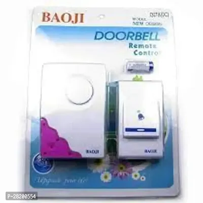 Modern Battery Operated Doorbell with Remote Control-thumb2