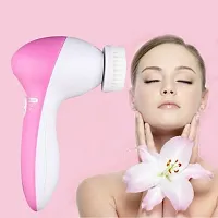 Inditradition Battery Powered 5-In-1 Smoothing Body Face Beauty Care Facial Massager(pack of 1)-thumb2