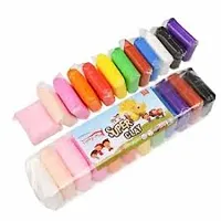 Ultra-Light Modelling Bouncing Clay with Tools for Kids 12 Pcs-thumb2
