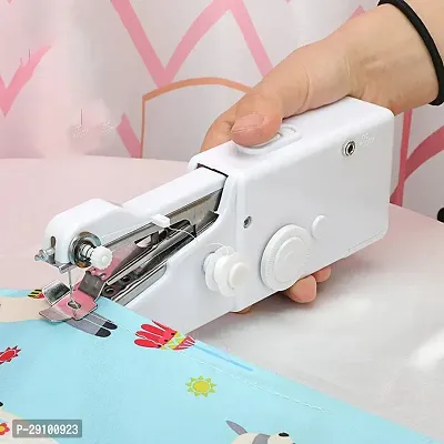Emergency stitching Mini hand Sewing Machine Stapler style Silai Machine(pack of 1)-thumb0