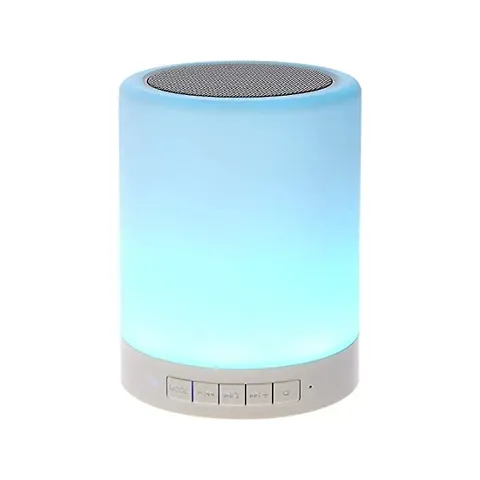Classy Wireless Bluetooth Speaker with LED Light , Assorted, Pack of 1