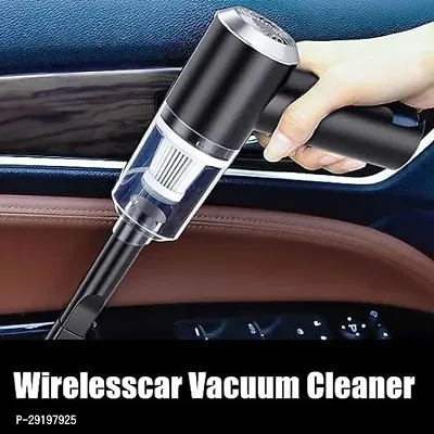 2 In 1 Car Vaccum Cleaner Handheld Dual-Use Portable Usb Rechargable#(pack of 1)-thumb2