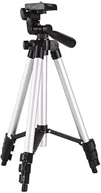 Digital Tripod 3110 Portable Travel Lightweight Aluminum Tripod for Mobile(PACK OF 1)-thumb1