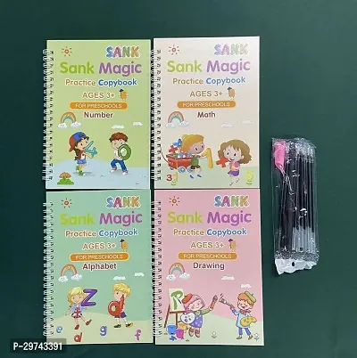 Magic Book Practice Copy Book With Magic Pen For Kids (pack of 1)-thumb4