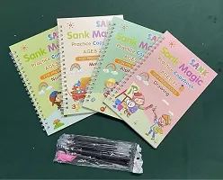 Preschoolers with Pen, Magic Books for Kids Reusable Writing Tool (pack of 1)-thumb3