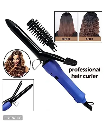 Barrell Hair Curler Ceramic Coated Iron Rod (Pack of 1)-thumb3