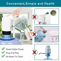 Automatic Pump Portable Plastic/Stainless Steel Electric Water Dispenser for Universal (PACK OF 1)-thumb3