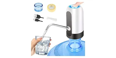 Upgraded Bottle Water Pump USB Charging Automatic Drinking Water Pump (PACK OF 1)-thumb1