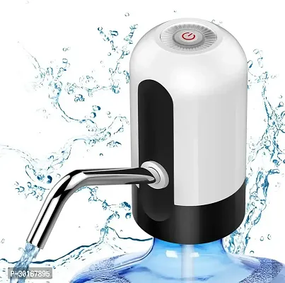 Portable Plastic/Stainless Steel Electric Water Dispenser for Universal 5 Gallon Bottle#(pack of 1)-thumb0