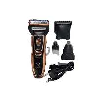 Hair Trimmer Professional Shaver With Clipper and 3 in 1 Beard(pack of 1)-thumb3