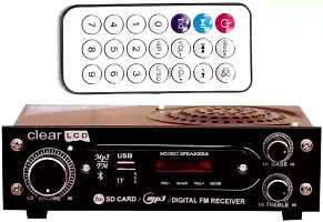 FM Radio Multimedia Speaker with Bluetooth, USB, SD Card, Aux FM Radio(pack of 1)-thumb3