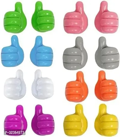 Wall Mounted Silicone Thumb Holder -Pack of 10-thumb0