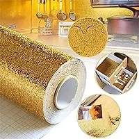 Designer Gold Paper Wall Stickers Wallpaper For Home Decor-thumb1