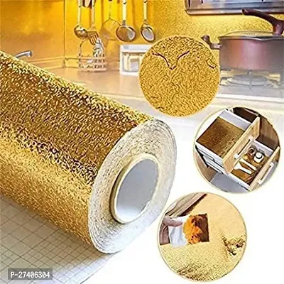 Designer Gold Paper Wall Stickers Wallpaper For Home Decor-thumb2