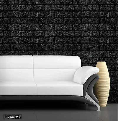 Designer Black Vinyl Wall Stickers Wallpaper For Home Decor-thumb3