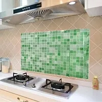 Designer Green Paper Wall Stickers Wallpaper For Home Decor-thumb1